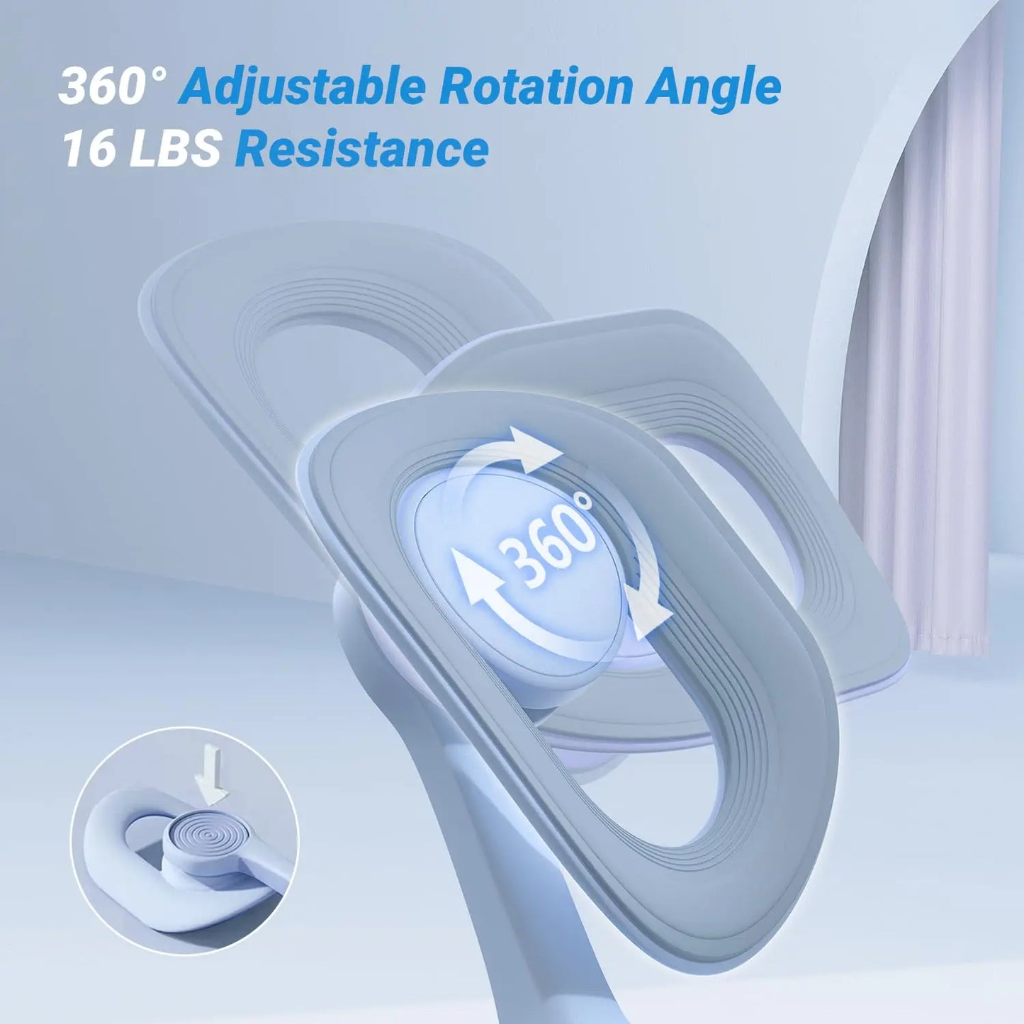 Thigh Trainer Pelvic Floor Muscle Trainer/Inner Thigh Exercise Workout Equipment Pilates Pelvic Floor Strengthen Device