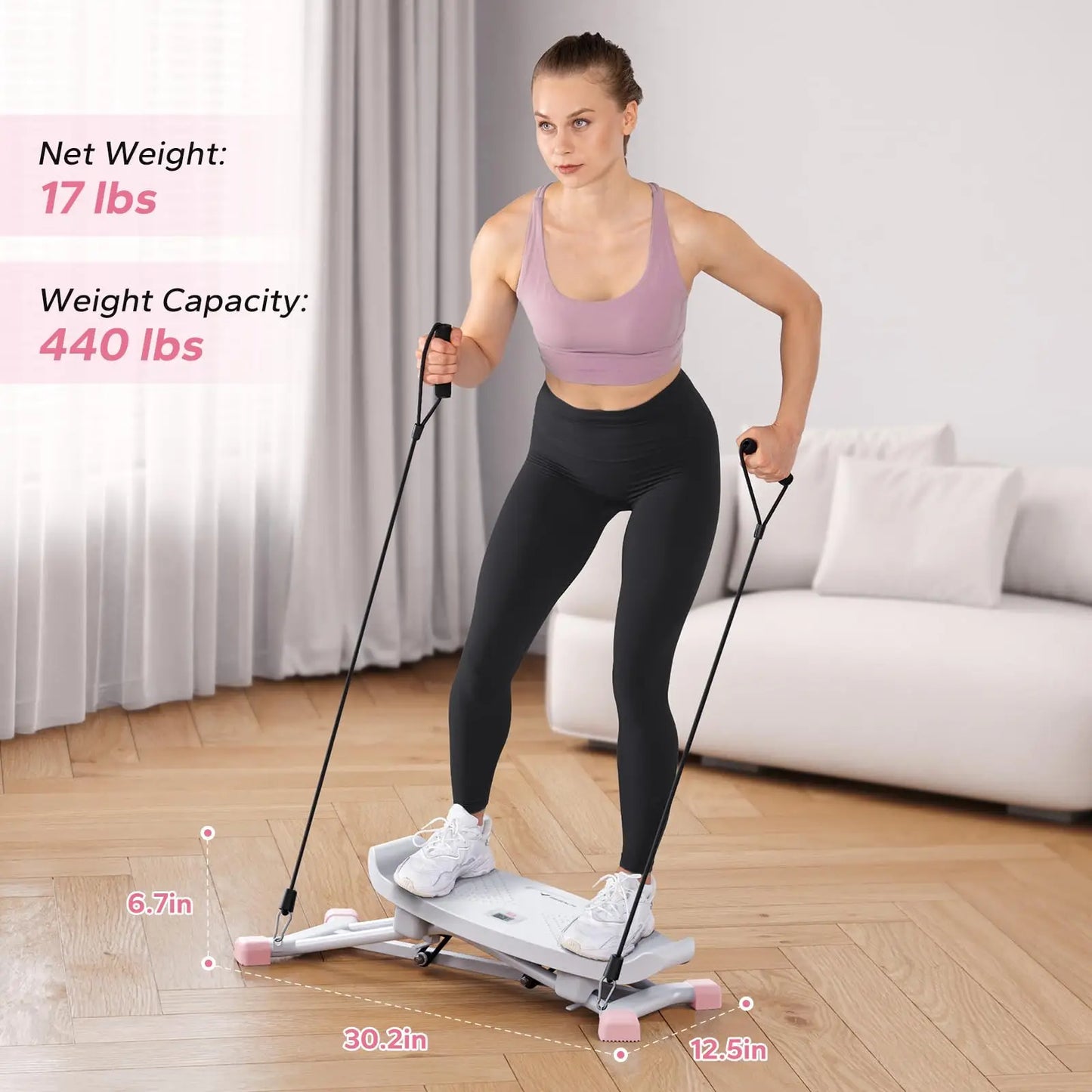 Ski Machine Simulated Ski Training Machine Leg Exercise Fun Cardio Fitness Machine Full Body Aerobic Exercise Equipment