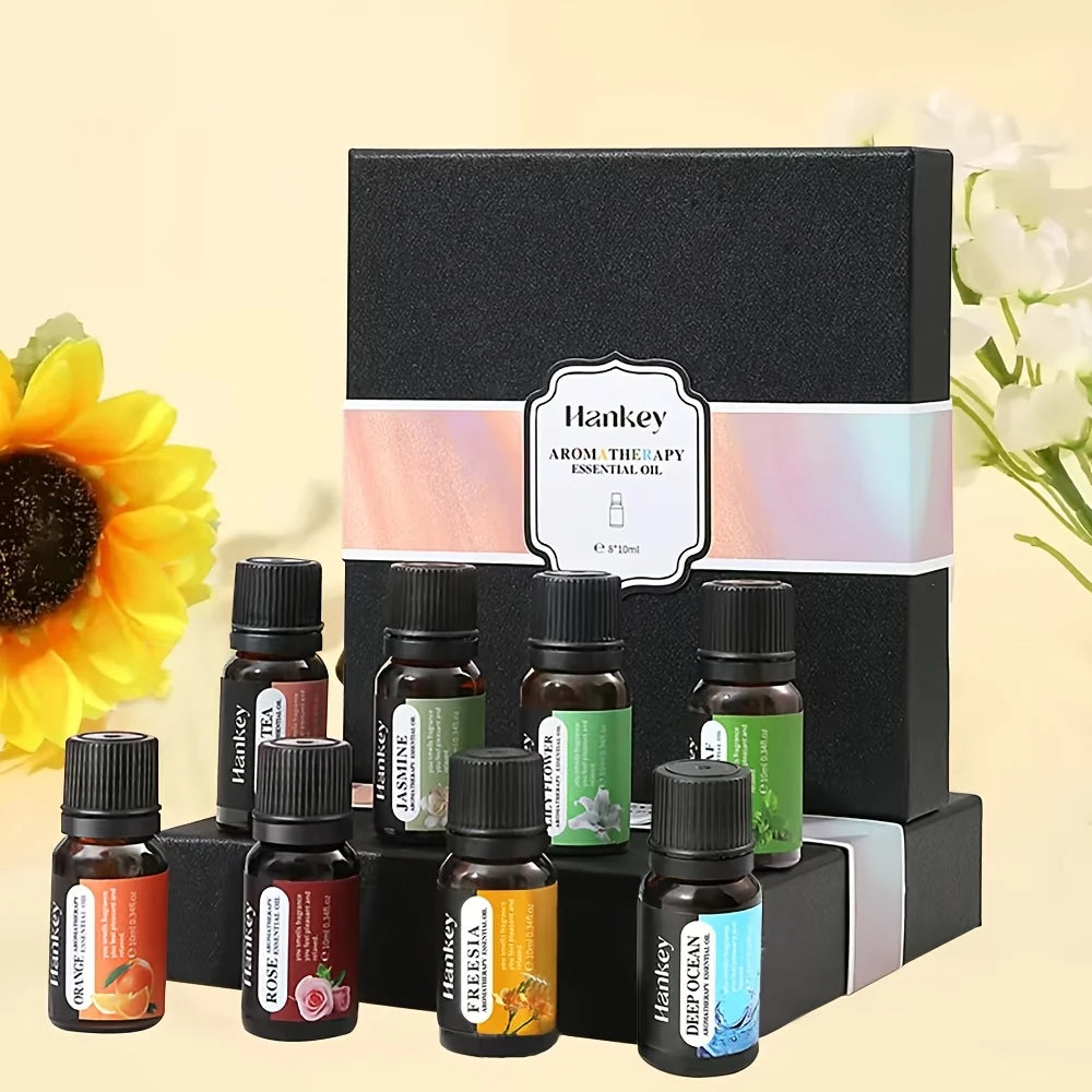 Fruity Essential Oil Set Essential Oils used for Aromatherapy Diffuser Essential Oil Gift Set Orange Freesia Peppermint