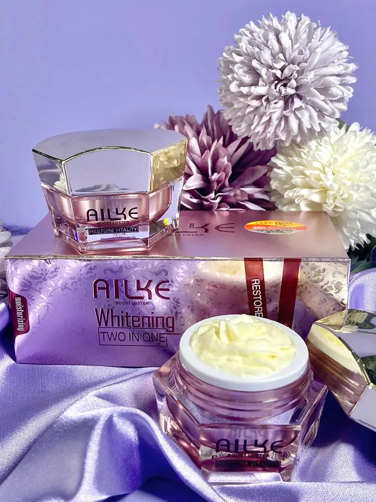 AILKE Lightening Face Cream, Antioxidant, Color Correction, Firming, With Sodium Hyaluronate, Clean Skin Facial Cream