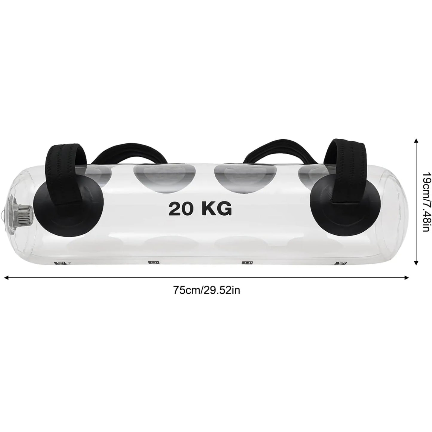 Water Weights Aqua Bag, Training Power Bag with Water Weight, Portable Stability Fitness Equipment for Gyms, Homes, Sports Halls
