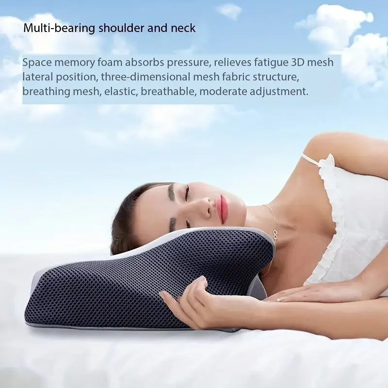 Memory Foam Pillows Ergonomic Neck Support Pillow For Pain Relief High Elastic Soft Washable Pillows Bedding Home
