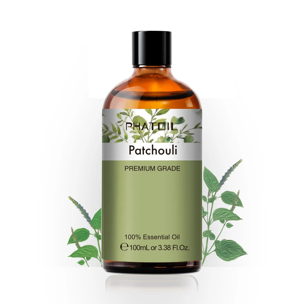 100ML Pure Natural Rose Essential Oils Humidifier Diffuser Lavender Vanilla Peppermint Geranium Cloves Basil Tea Tree Aroma Oil