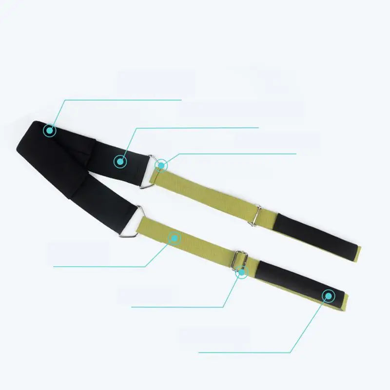 Yoga Training Straps Fitness Stretch Tension Straps Adjustable Design Fitness Stretch Bands For Dance Gymnastics Yoga Pilates