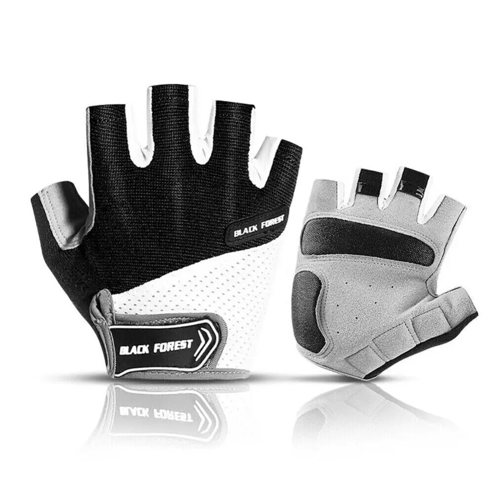 Shockproof GEL Pad Cycling Gloves MTB Gloves Cycling Gloves Bicycle Gloves Half Finger Short Gloves Men Women Summer Bike Gloves