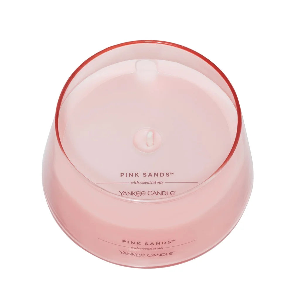 Pink Sands Scented Candle 10oz Soy Paraffin Blend Cotton Wick Unique Crackling Sound Home Ambiance Gift