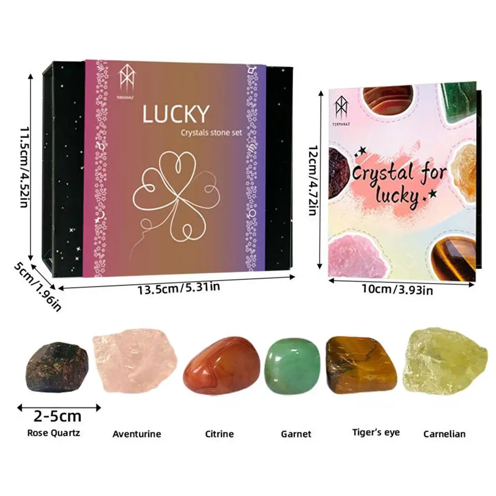 Reiki Crystals Stones Meditation Natural Crystals Stones Kit Emotional Balance Crystal Stone For Meditation Yoga Bedroom