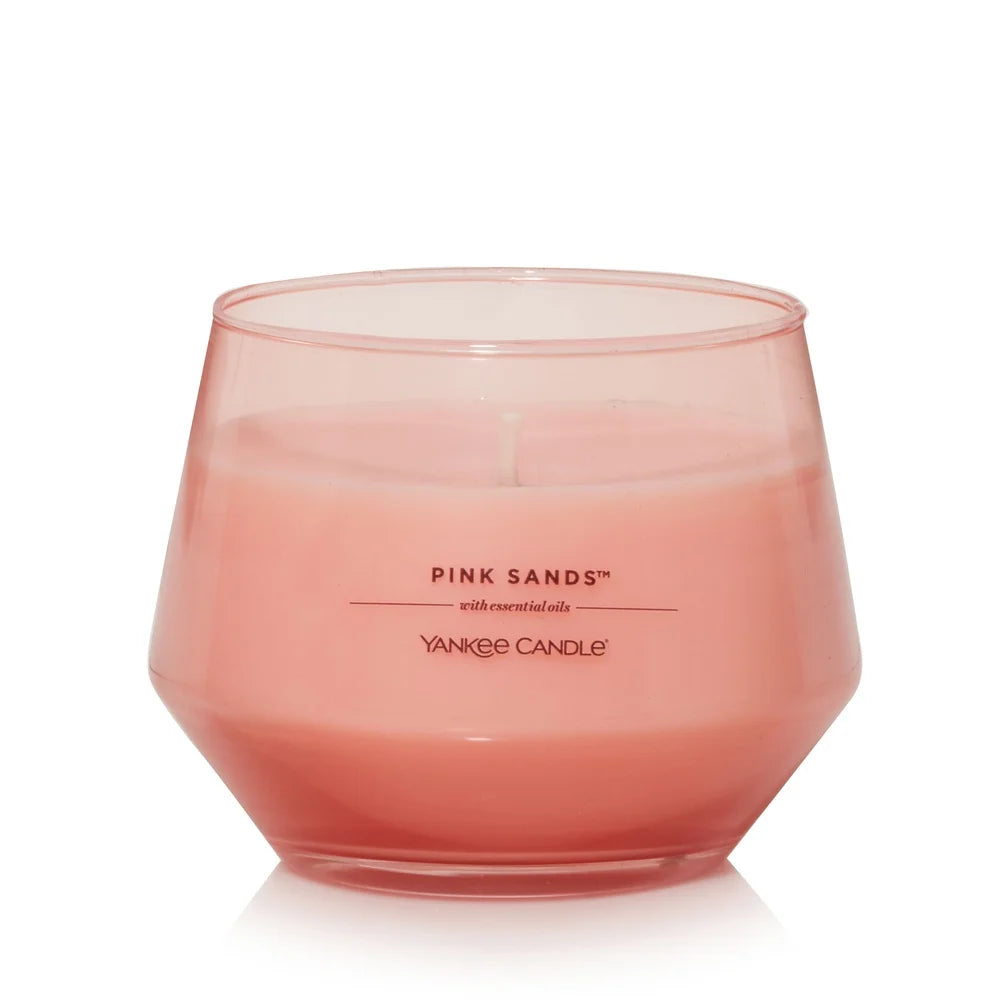Pink Sands Scented Candle 10oz Soy Paraffin Blend Cotton Wick Unique Crackling Sound Home Ambiance Gift