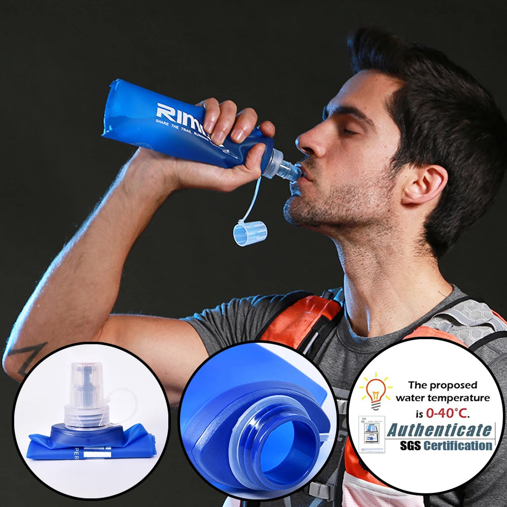 5L Ultra Lightweight Running Backpack Running Trail Hydration Vest Pack Marathon Running Bike Rucksack bag 500ml 2L Soft Flask