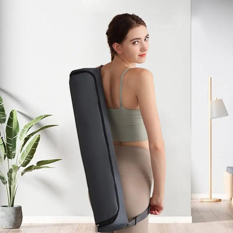 Large Yoga Mat Bag Exercise Yoga Mat Carrier Multi-Functional Storage Bag Waterproof Fitness Bag Yoga Bag Carrier Exercise Yoga