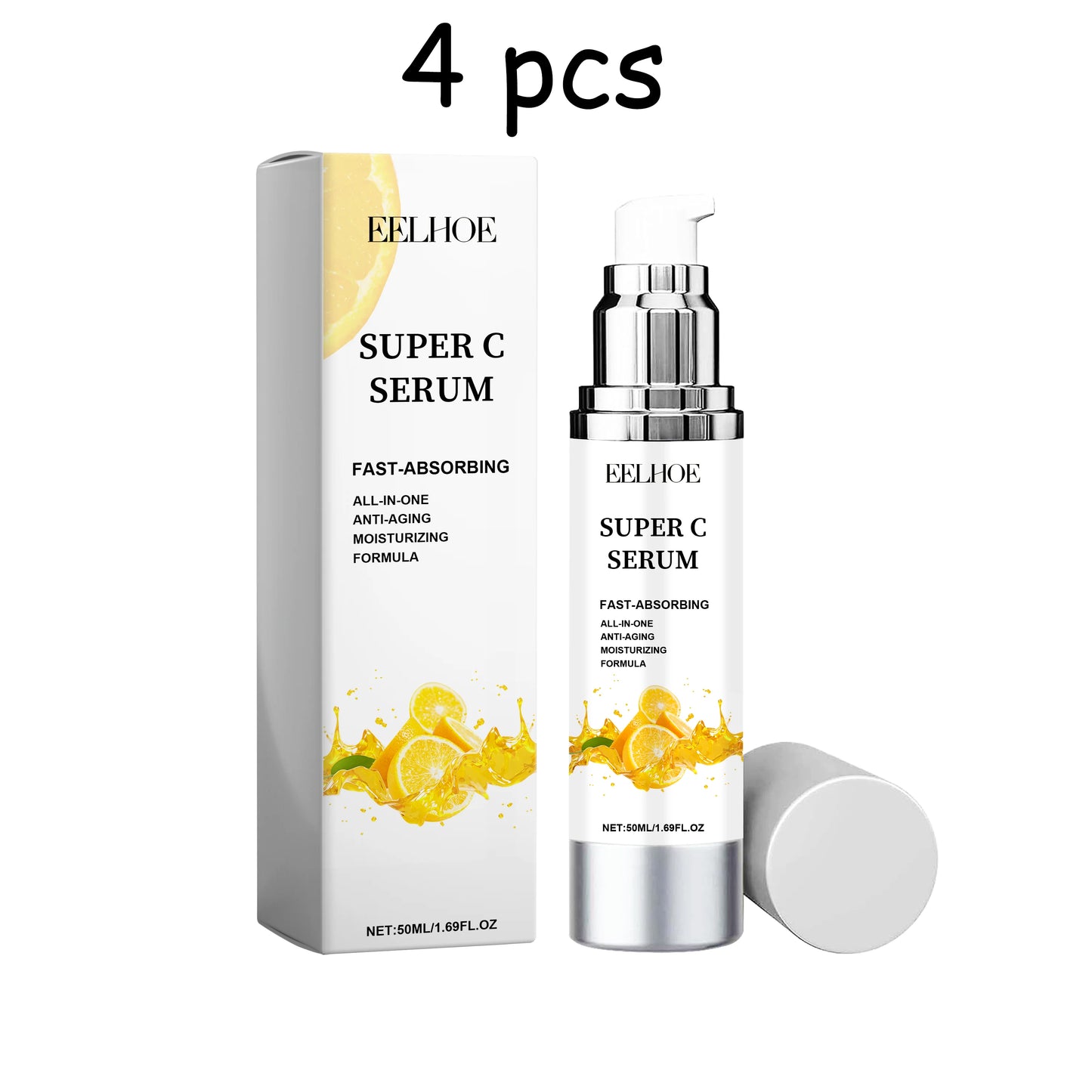 Vitamin C Face Serum Glowing Skin Tone Moisturizing Enhance Skin Elasticity Improve Skin Texture Smoothing Face Serum