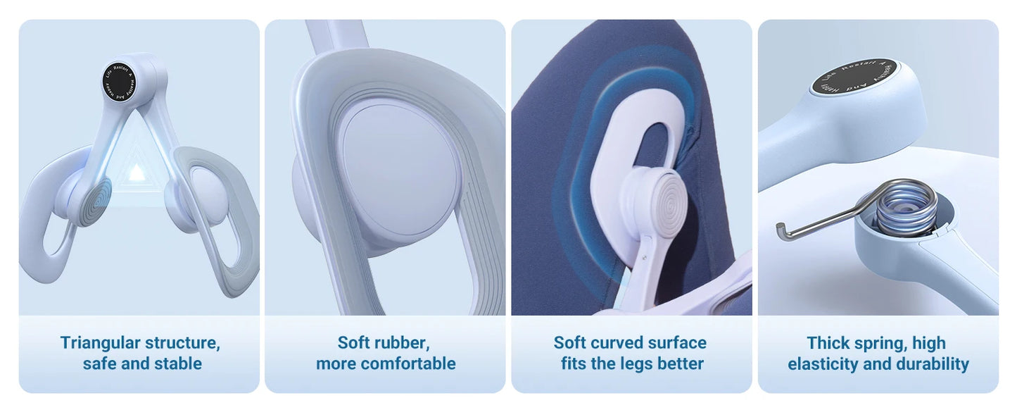 Thigh Trainer Pelvic Floor Muscle Trainer/Inner Thigh Exercise Workout Equipment Pilates Pelvic Floor Strengthen Device
