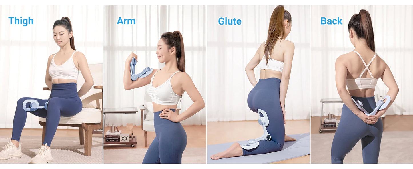 Thigh Trainer Pelvic Floor Muscle Trainer/Inner Thigh Exercise Workout Equipment Pilates Pelvic Floor Strengthen Device