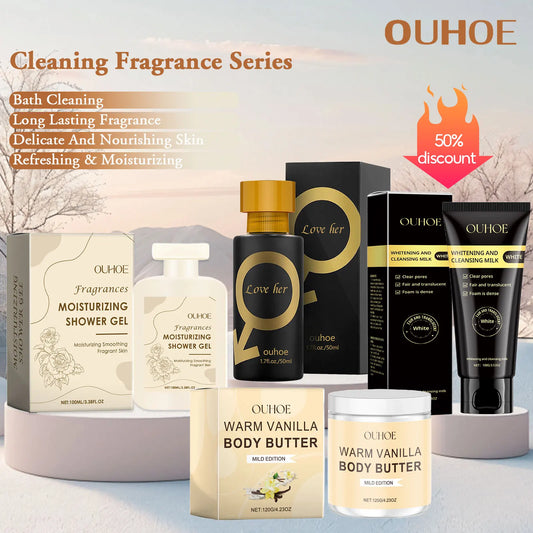 50ml Glamour Pheromone Perfume Dating Scent Long Lasting Fragrance Bath Cleanser Face Scrub Deodorant Charm Perfume Spray