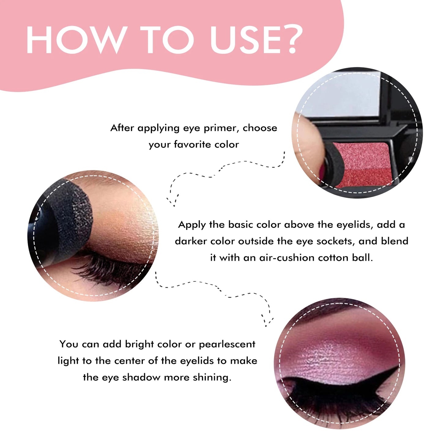 Lazy Eye Shadow Quick Makeup Easy Coloring Waterproof Sweatproof Matte Women Lasting Beauty Two Color Eye Shadow Tray