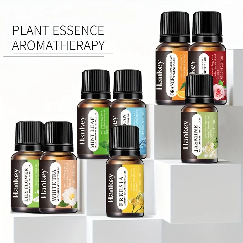 Fruity Essential Oil Set Essential Oils used for Aromatherapy Diffuser Essential Oil Gift Set Orange  Freesia  Peppermint