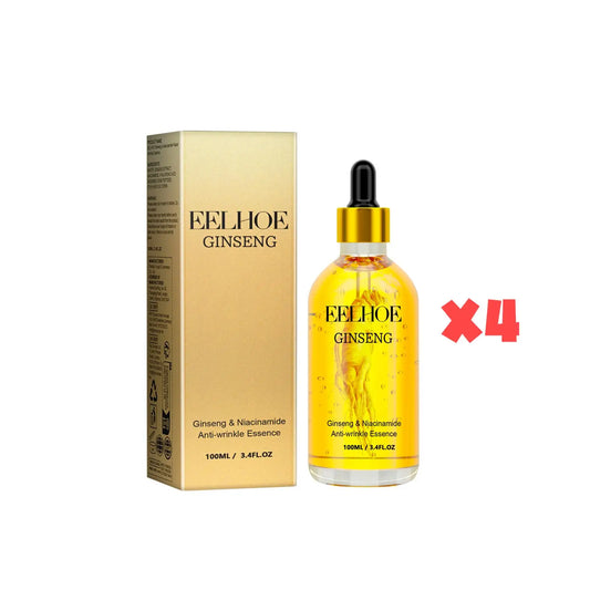 Ginseng Face Anti Wrinkle Serum Reduce Fine Lines Tightening Hydrating Anti-aging Plumping Face Smooth Skin Care Serum