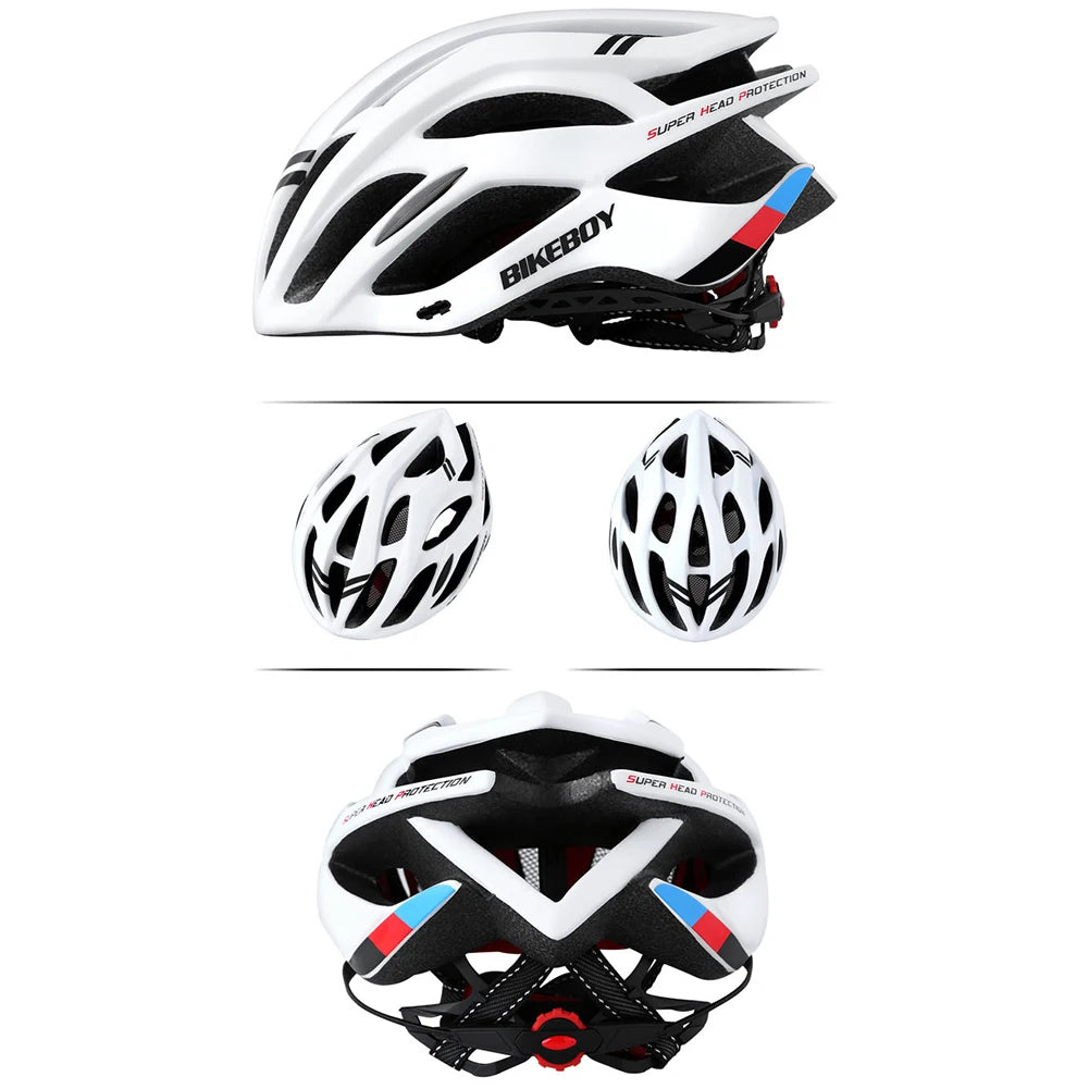 Bike Helmet for Men Women Sport Cycling Helmet Adjustable Mountain Road Bicycle Soft Pad Safety Hat Cap Accessories