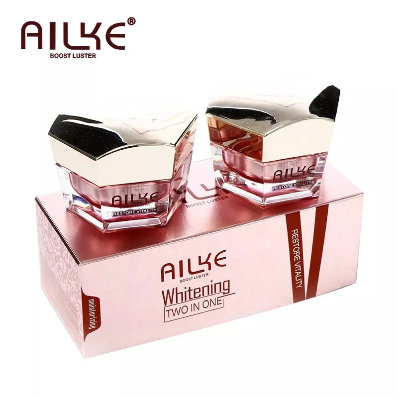 AILKE Lightening Face Cream, Antioxidant, Color Correction, Firming, With Sodium Hyaluronate, Clean Skin Facial Cream
