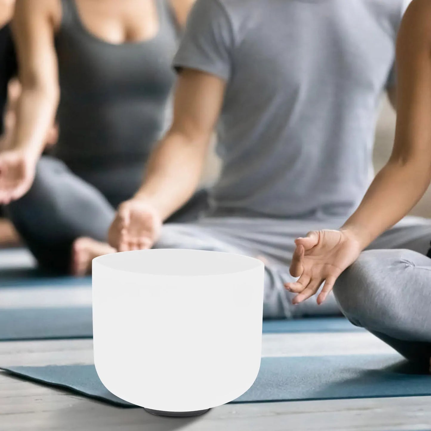 Crystal Sing Bowl, [Perfect Pitch] Music Bowls for Relieve Anxiety,Good Choice for Yoga, Mindfulness, Relaxation & Sound Healing