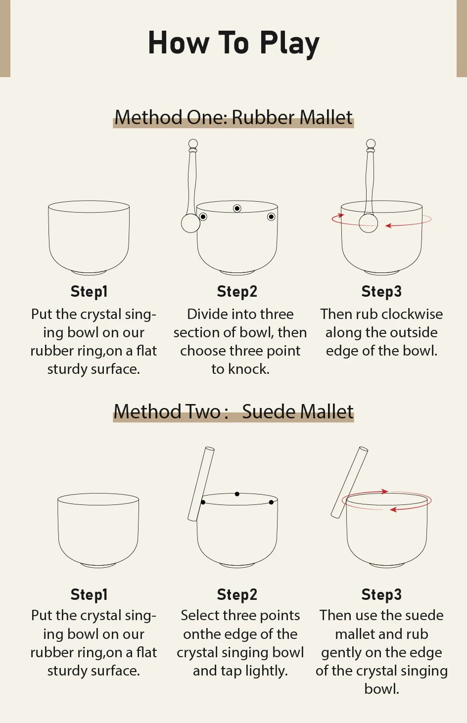 CVNC 432HZ 6-12 Inch Set Of 7 PCS Frosted Chakra Quartz Crystal Singing Bowls for Sound Healing with 2 PCS Carry Bags