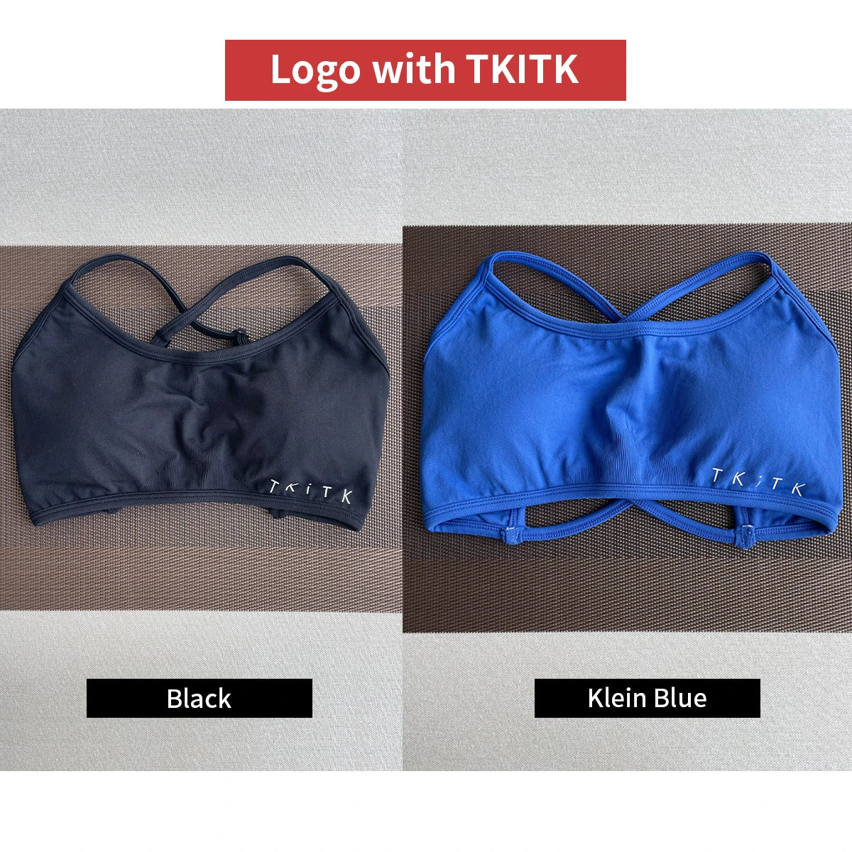 Newly listed price 2Pieces Sports Bra Seamless Spandex Woman Fitness Elastic  Sports Underwear