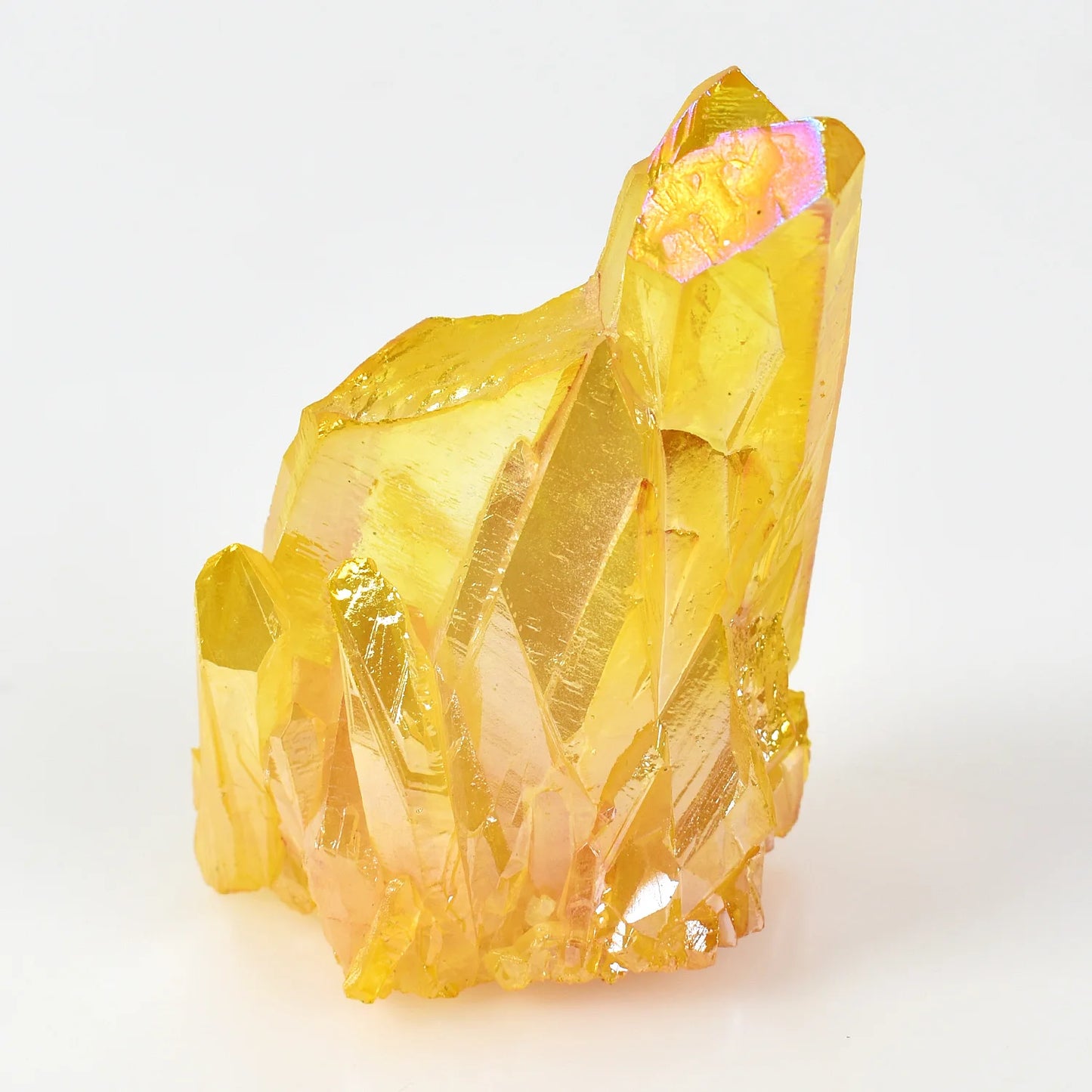 1PC Irregular Natural Quartz Cluster Crystal Gem Healing Mineral Specimen Reiki Crystal Yellow