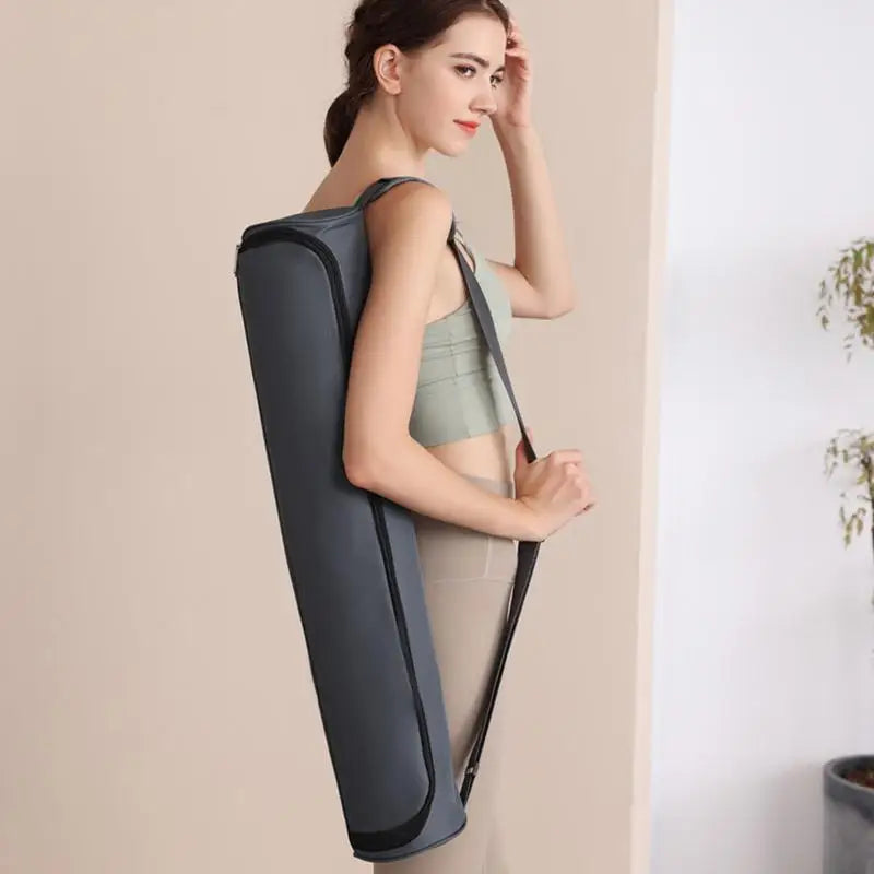 Large Yoga Mat Bag Exercise Yoga Mat Carrier Multi-Functional Storage Bag Waterproof Fitness Bag Yoga Bag Carrier Exercise Yoga