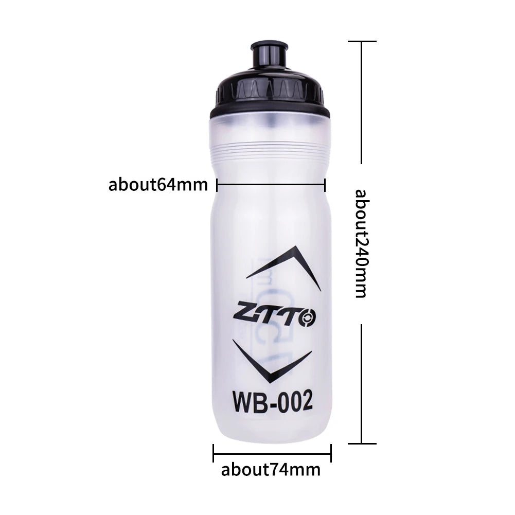 MTB Bicycle Water Bottle Portable Kettle Drink Accessory Cycling Hiking Mountain PP Water Bottle for Outdoor Sport