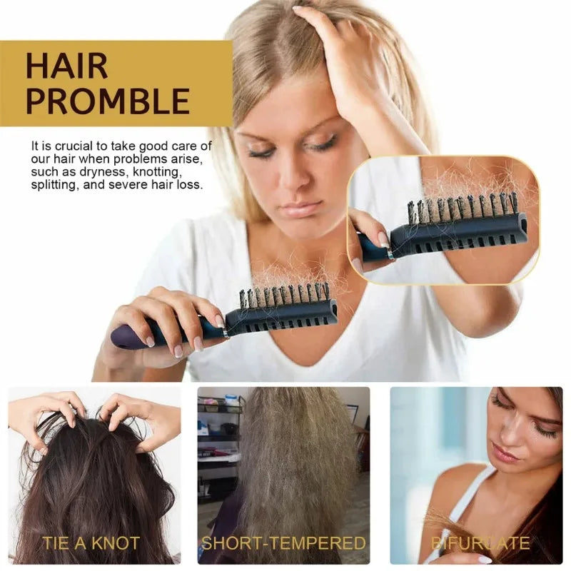 Deep Nourishing Keratin Care Hair Mask Moisturizing Repairing Damaged Frizzy Hairs Smooth Straighten Soft Hair Care 1/3/5/10pcs