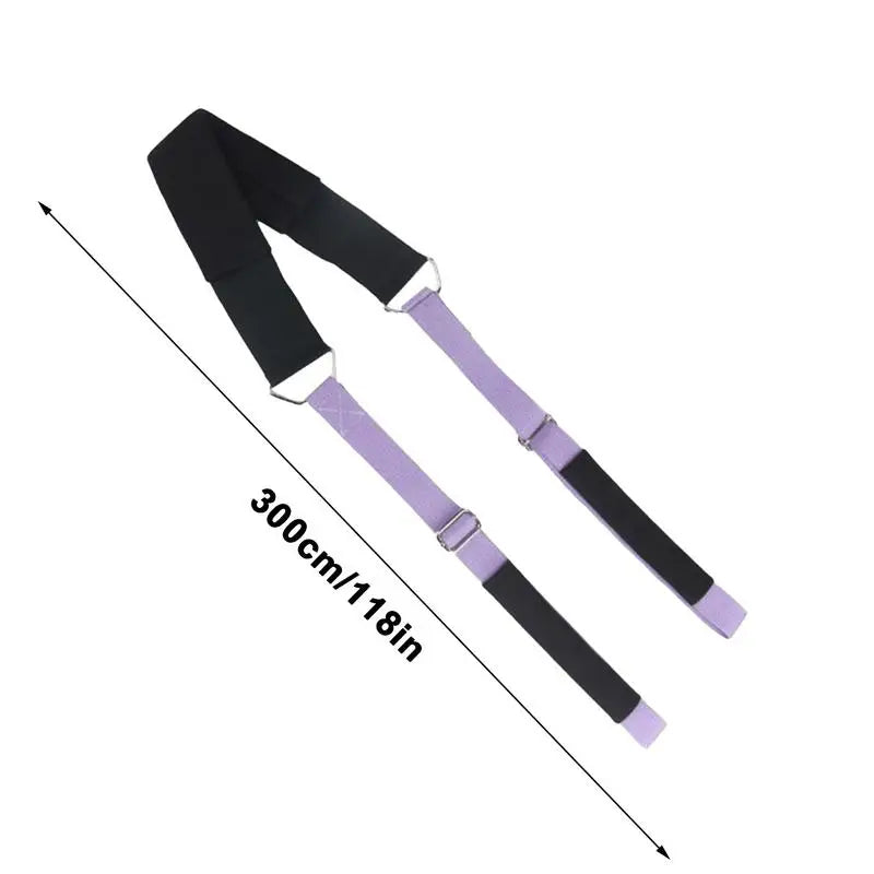 Yoga Training Straps Fitness Stretch Tension Straps Adjustable Design Fitness Stretch Bands For Dance Gymnastics Yoga Pilates