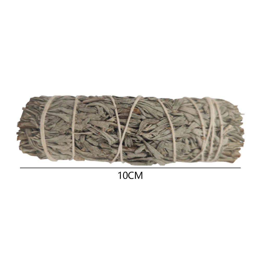 Incense Blue Sage Bundle Smudge Sticks Burning Healing Meditation Bundles Smudge Sticks Portable Treatment Burning Aromatherapy