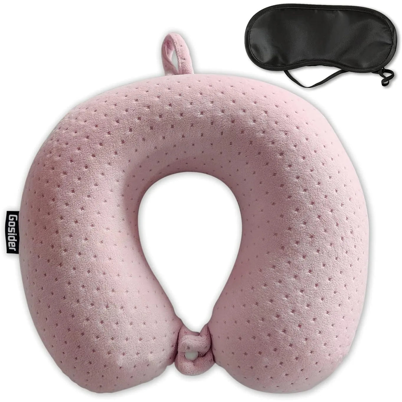 Neck Pillows for Sleeping Travel Pink Travel Pillow Comfortable U Shape Memory Foam Pillows Neck and Head Support Portable Trave