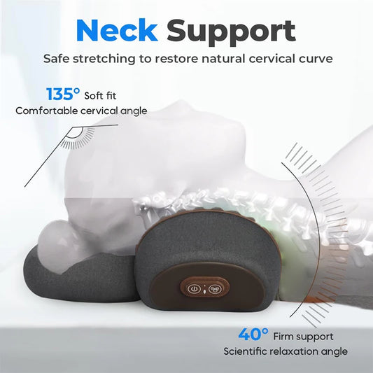 Pillow Massage Neck Hump, 2025 Upgraded 3-in-1 Neck Shoulder Pillow Massage For Pain Relief Deep Tissue