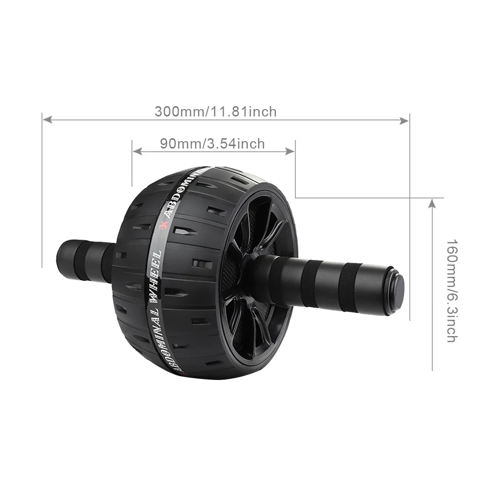 AB Slide ABS Exercise Big Abdominal Wheel Roller Home Non-Slip Training Equipment No Noise Gym Strength Workouts ABS Roller