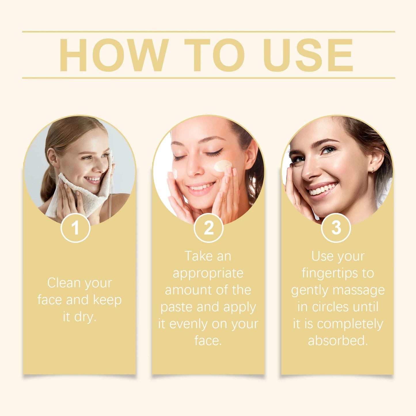 Facial Care Cream, Moisturizing Cream,  Facial Tallow Honey Balm, Deep Moisturizing Cream for Maintaining Skin Elasticity
