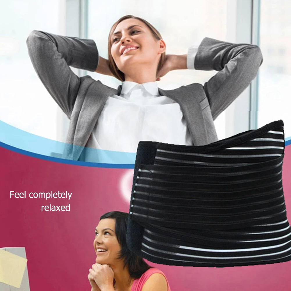 Adjustable Lumbar Support Belt Sports Back Waist Support Brace Belt Waistband Man Women Running Belt Tighten The Abdomen