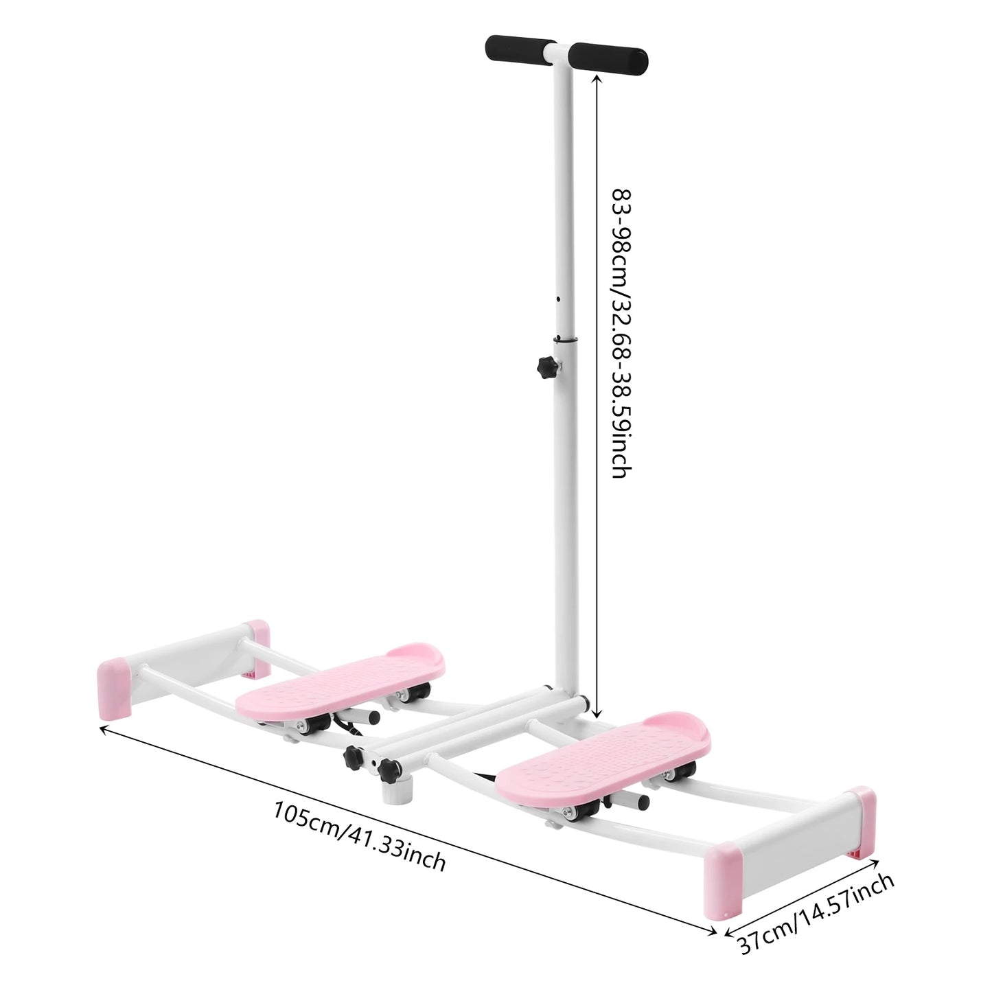 (Pink) Pelvic Floor Muscle Fitness Equipment, Ski Training Machine, Pelvic Floor Muscle Repair Strengthening Training Device