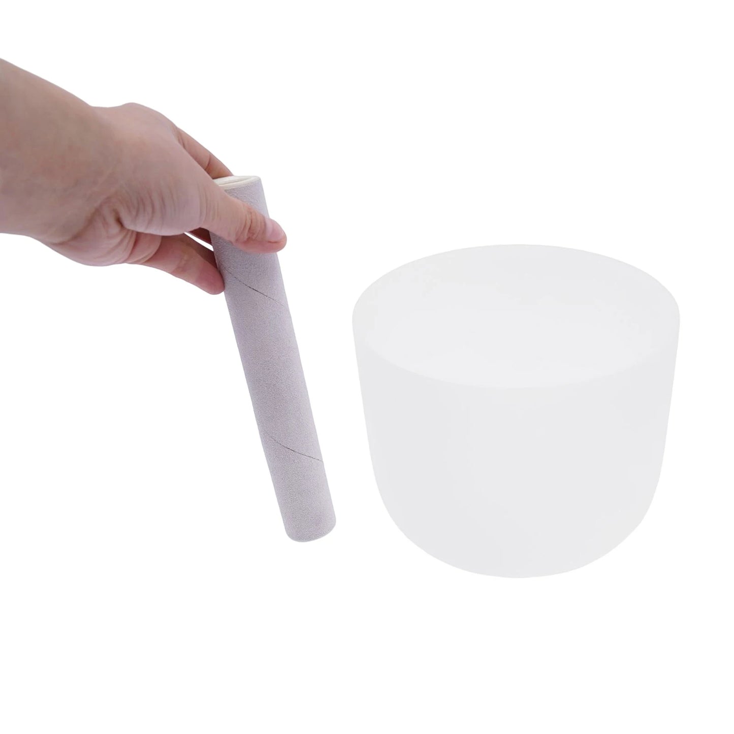 Crystal Sing Bowl, [Perfect Pitch] Music Bowls for Relieve Anxiety,Good Choice for Yoga, Mindfulness, Relaxation & Sound Healing