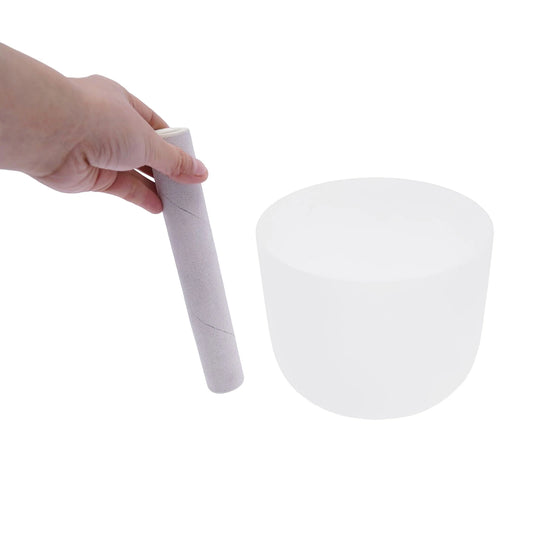 Crystal Sing Bowl, [Perfect Pitch] Music Bowls for Relieve Anxiety,Good Choice for Yoga, Mindfulness, Relaxation & Sound Healing