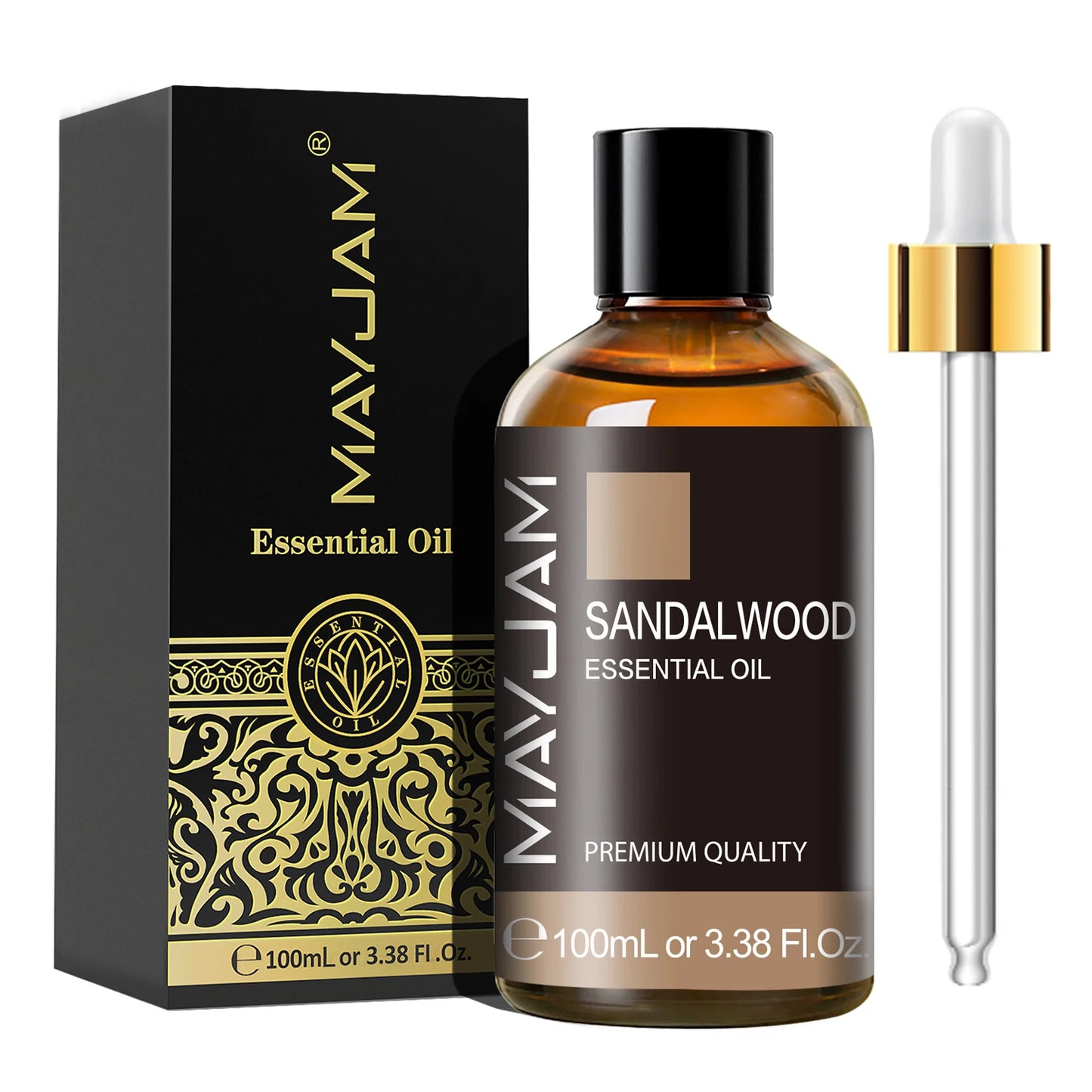 Pure Essential OilVanilla Sweet Orange Eucalyptus Lavender Sandalwood Peppermint Bergamot Patchouli Scents 100ML Natural Essential Oils