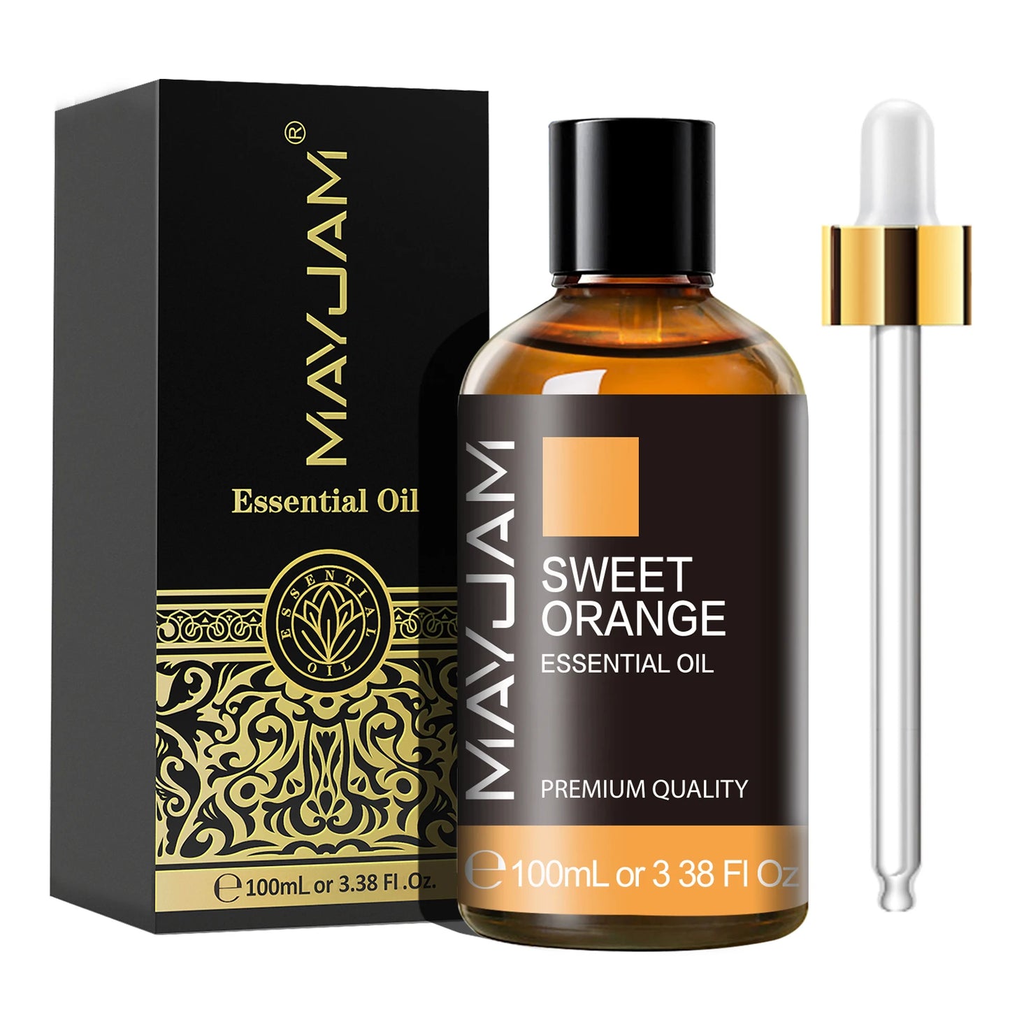Pure Essential OilVanilla Sweet Orange Eucalyptus Lavender Sandalwood Peppermint Bergamot Patchouli Scents 100ML Natural Essential Oils
