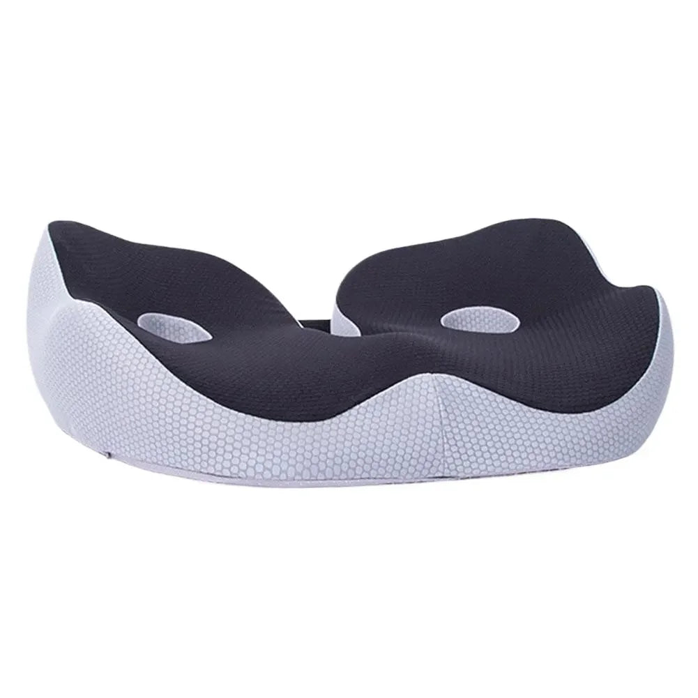 Memory Foam Seat Cushion Thick Chair Cushion Ergonomic Office Chair Cushion Sciatica & Back Support for All-Day Sitting Support