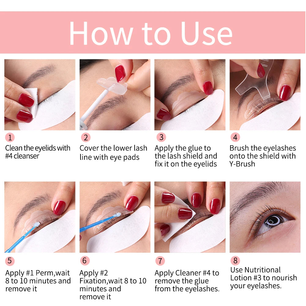 Lash Lift Kit Dropshipping Lash Lifting Set Eyelash Serum Calia Enhancer Eyelash Perm Eyes Beauty Makeup Tools