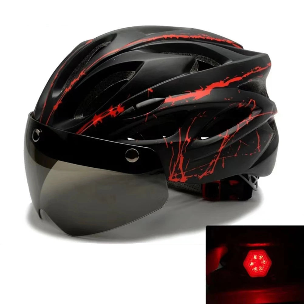 Bike Helmet for Men Women Sport Cycling Helmet Adjustable Mountain Road Bicycle Soft Pad Safety Hat Cap Accessories