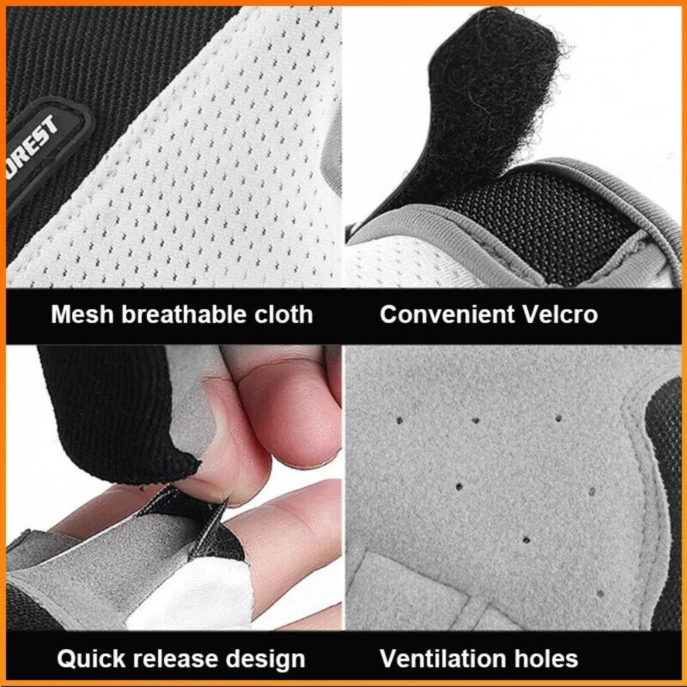 Shockproof GEL Pad Cycling Gloves MTB Gloves Cycling Gloves Bicycle Gloves Half Finger Short Gloves Men Women Summer Bike Gloves