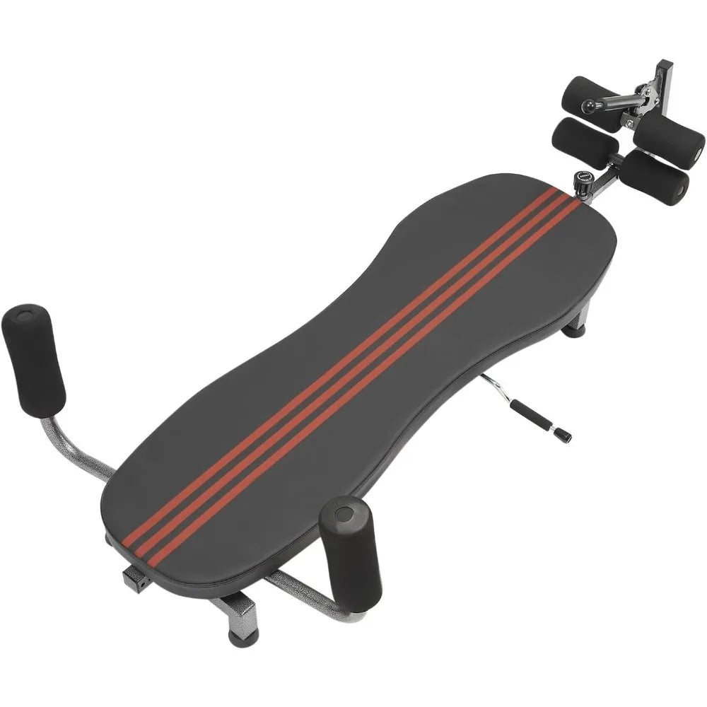 New Back Ligament Stretch Decompression Bench Home Fitness Machine Massage Inversion Table Up To 330 Lbs Weight Capacity