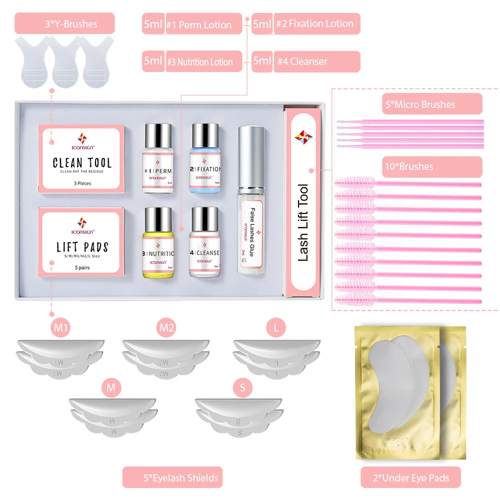 Lash Lift Kit Dropshipping Lash Lifting Set Eyelash Serum Calia Enhancer Eyelash Perm Eyes Beauty Makeup Tools