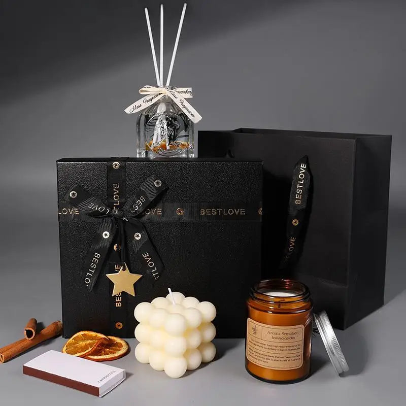 Scented Candle Gift Set - Wedding Or As Birthdaypresent Women, Personal Presents For Women -Momgifts Ldeas From