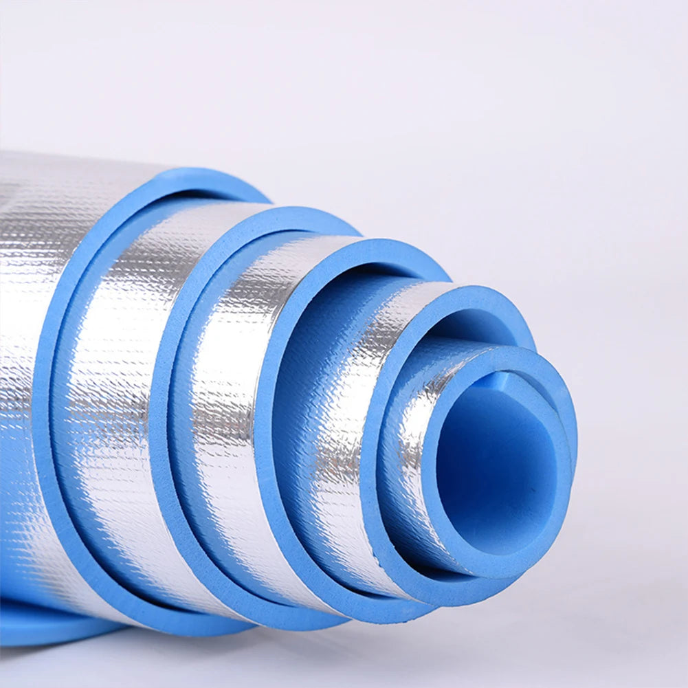 Waterproof Yoga Mat EVA Exercise Pad Thickened Aluminum Membrane Exercise Mat Portable Multifunction for Fitness Exercise